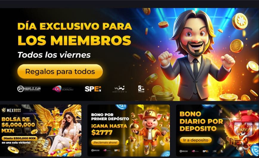 Bonos y Promociones Activas de MEXBOSS Casino Este Mes 2026 image 1